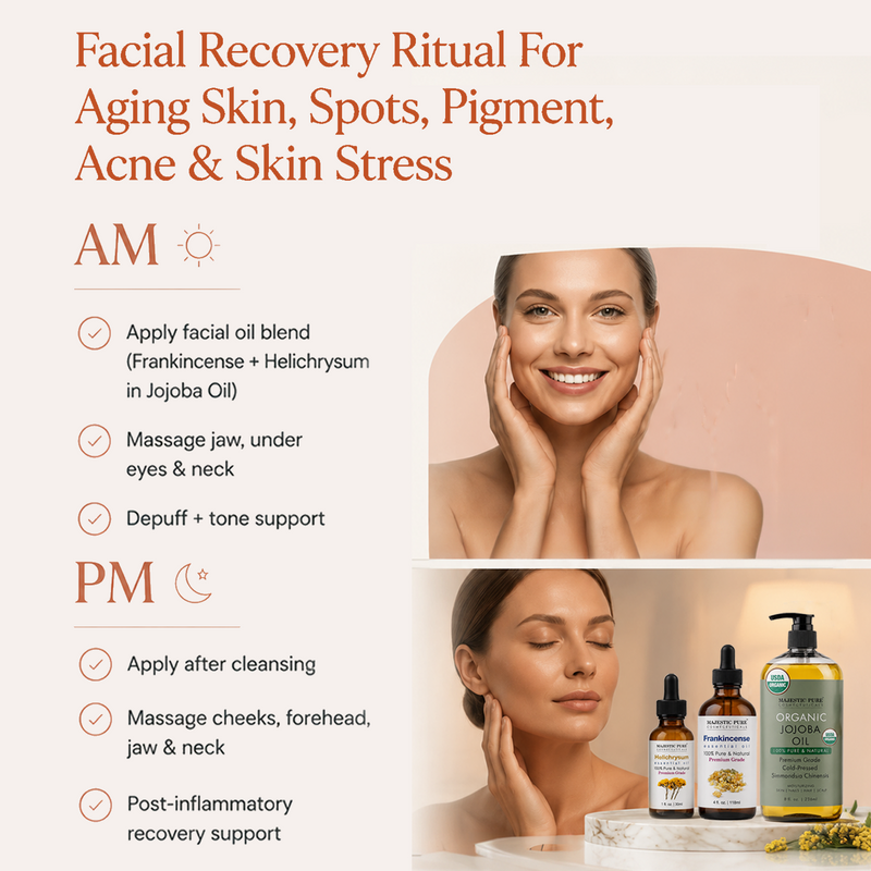 
  
    Helichrysum & Frankincense Essential Oil Duo
  
