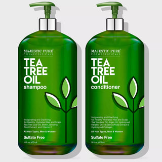 
  
    Tea Tree Oil Shampoo and Conditioner Set | 16 fl oz each
  
