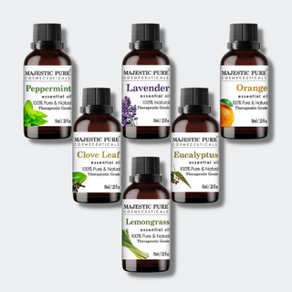 Essential Oils Set of 6 - Majestic Pure Cosmeceuticals