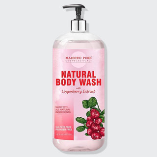 NATURAL BODY WASH W/ LINGONBERRY EXTRACT