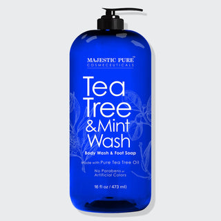 TEA TREE & MINT BODY WASH (16 OZ)