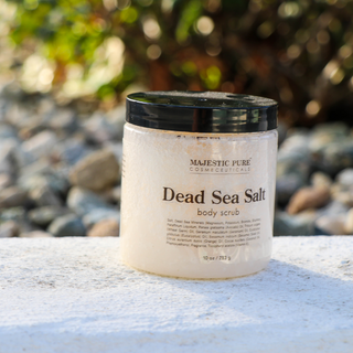 Dead Sea Salt Scrub - Majestic Pure Cosmeceuticals