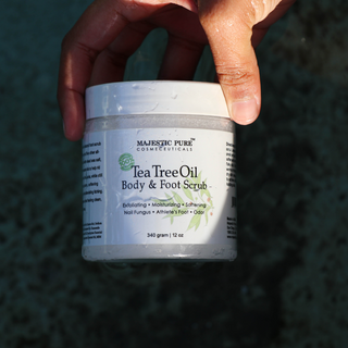 Tea Tree Foot and Body Scrub - Majestic Pure Cosmeceuticals