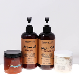 Argan Hair Mask with Keratin - Majestic Pure Cosmeceuticals
