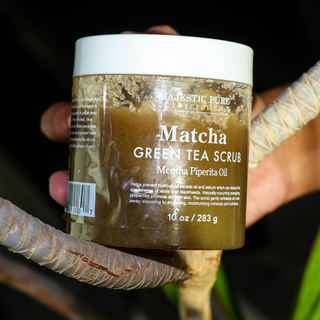 Matcha Green Tea Scrub - Majestic Pure Cosmeceuticals