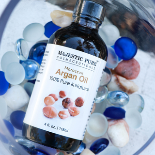 Moroccan Argan Carrier Oil (4oz) - Majestic Pure Cosmeceuticals