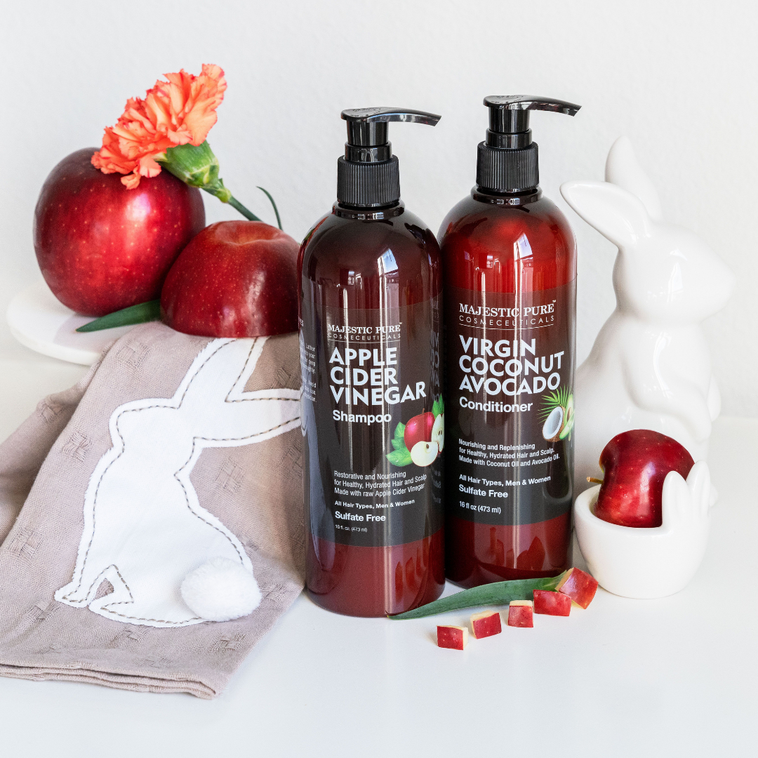 Apple Cider Vinegar Shampoo & Coconut Avocado Conditioner Set