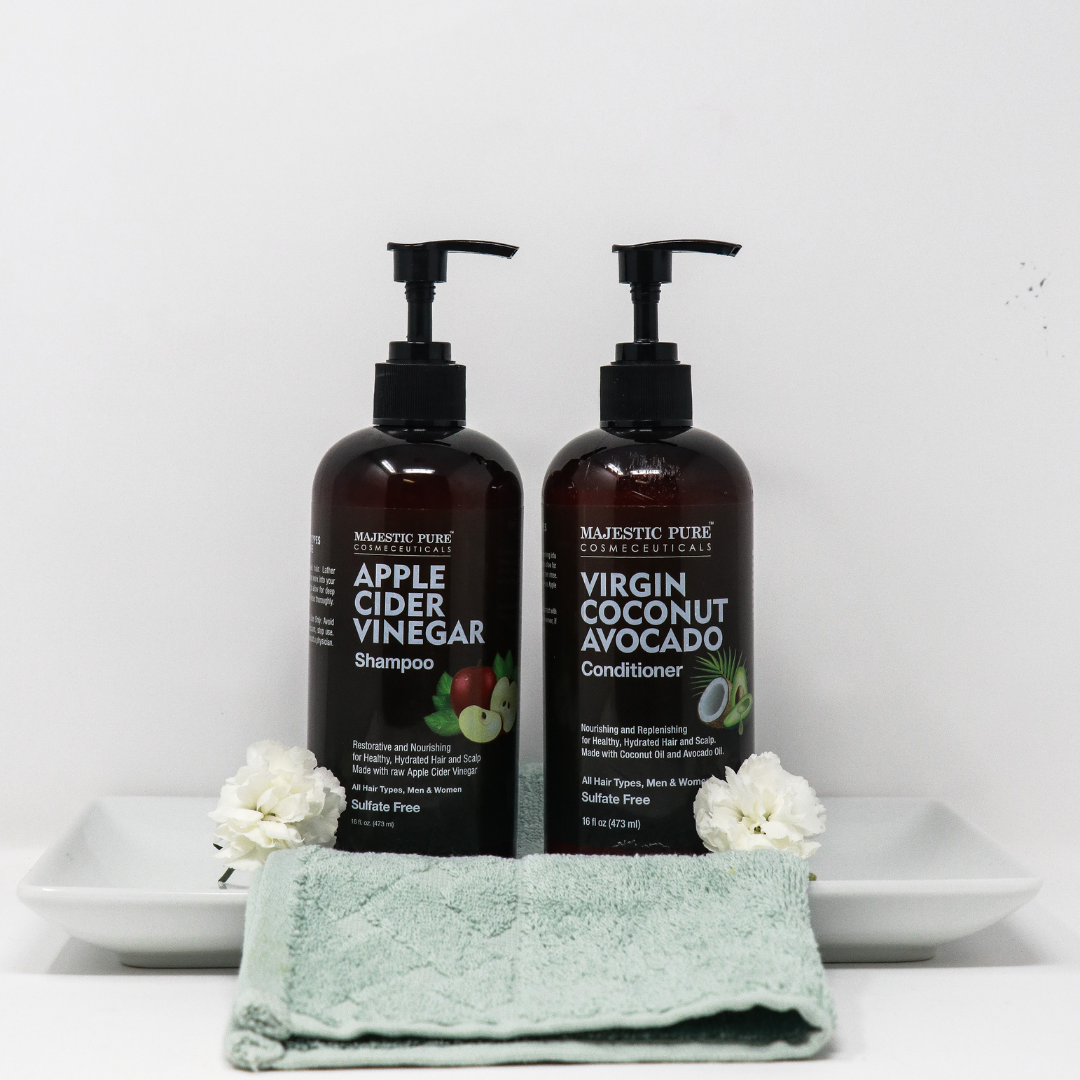 Apple Cider Vinegar Shampoo & Coconut Avocado Conditioner Set