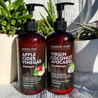 Apple Cider Vinegar Shampoo & Coconut Avocado Conditioner Set