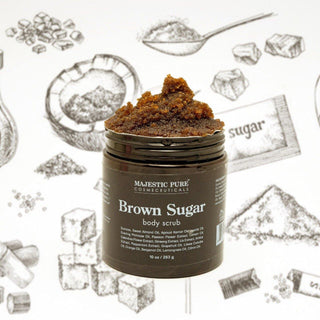 Brown Sugar Scrub - Majestic Pure Cosmeceuticals