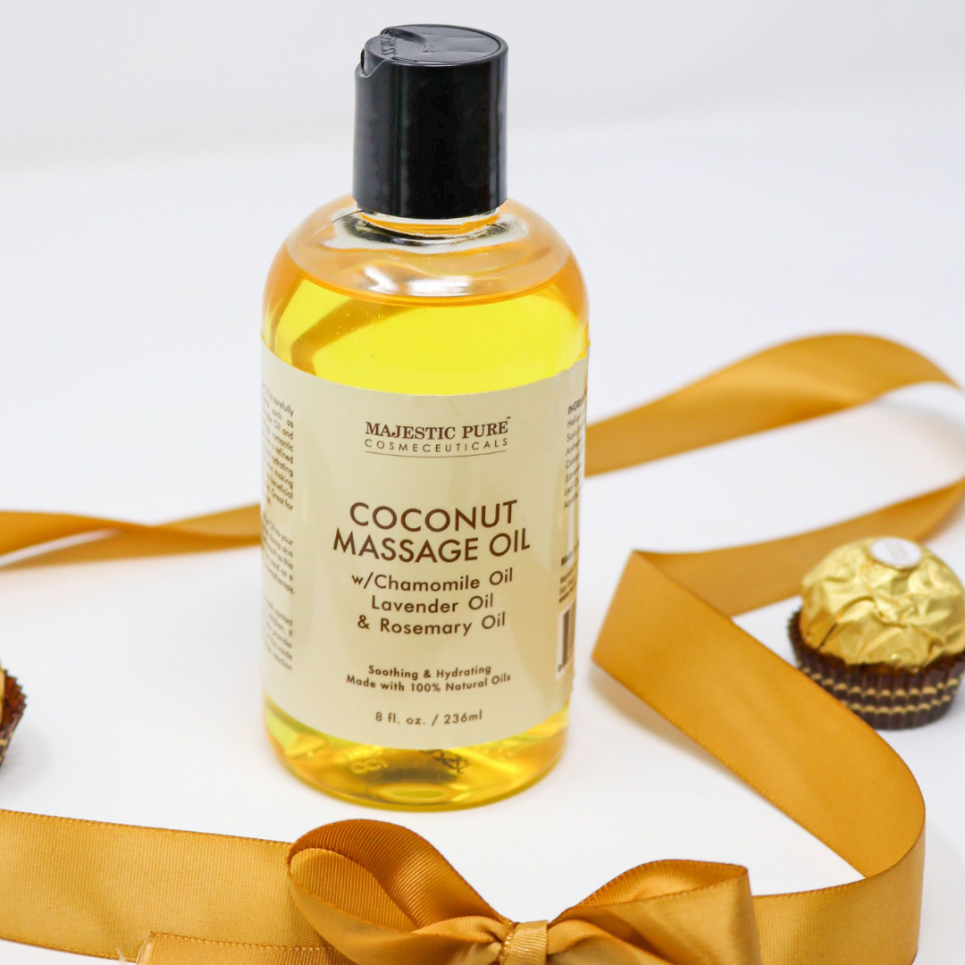 Coconut Massage Oil Majestic Pure Cosmeceuticals
