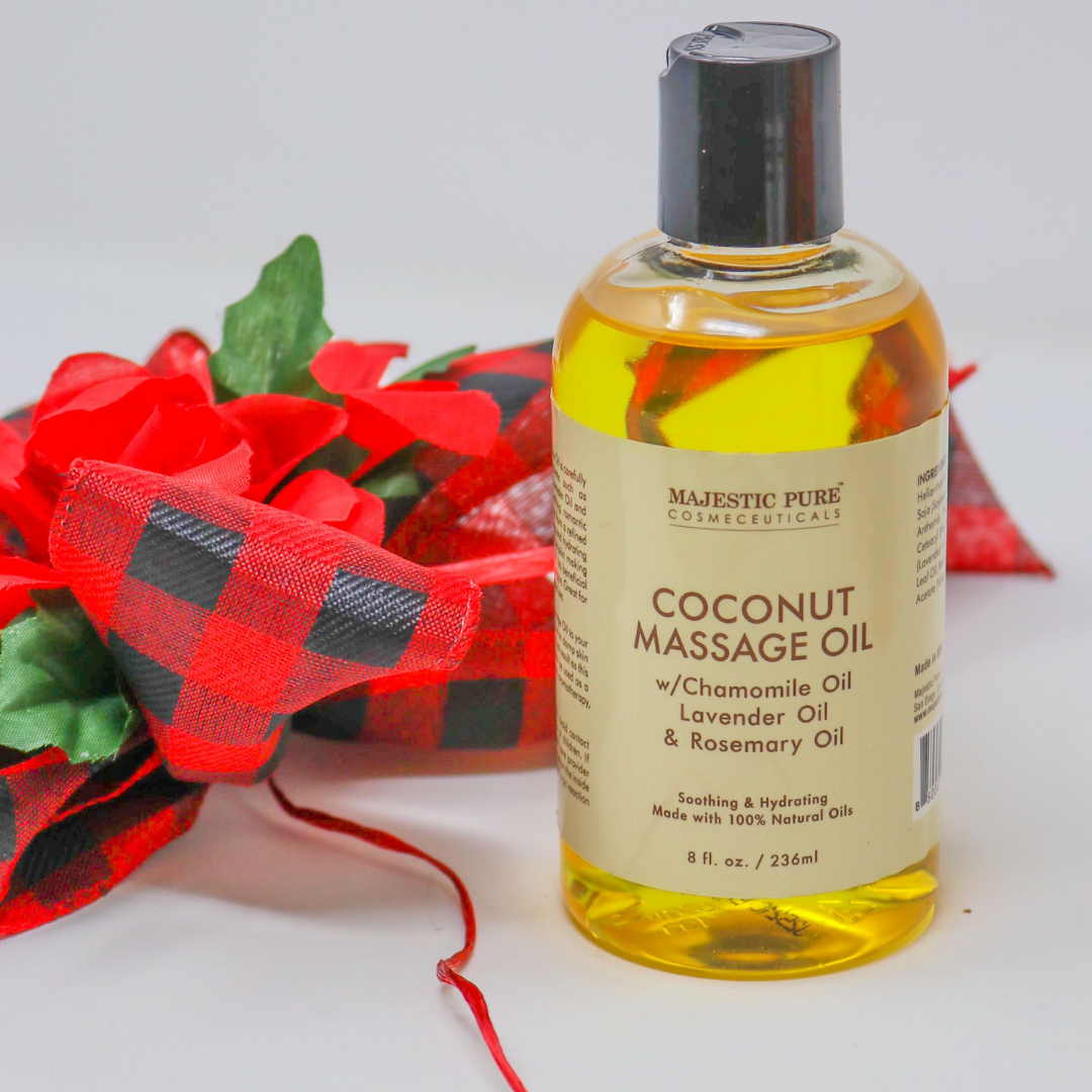 Coconut Massage Oil Majestic Pure Cosmeceuticals