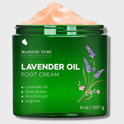 Body Care - Lavender Oil Foot Cream with Shea Butter 