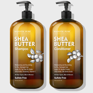 Shea Butter Shampoo and Conditioner Set