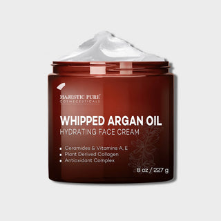 Whipped Argan Oil Hydrating Face Cream (8 oz) Front